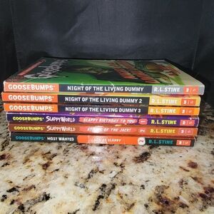 Goosebumps Slappy Collection 1st Edition 6 Books